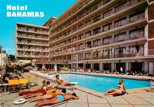 AK / Ansichtskarte  El_Arenal_Mallorca_ES Hotel Bahamas Pool 