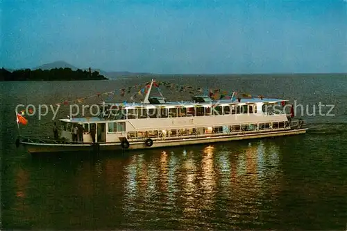 AK / Ansichtskarte Dampfer_Binnenschifffahrt The Pleasure Boat Taihu Wuxi 