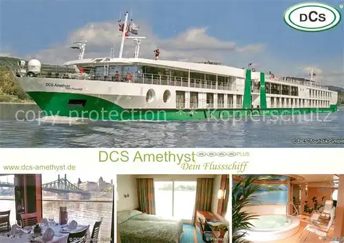 AK / Ansichtskarte Dampfer_Binnenschifffahrt DCS Amethyst  