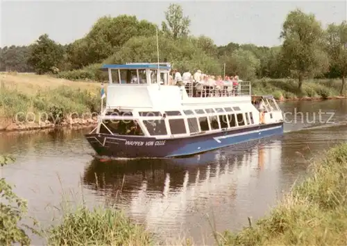 AK / Ansichtskarte Dampfer_Binnenschifffahrt Wappen von Celle  