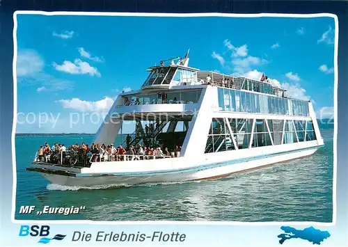 AK / Ansichtskarte Dampfer_Binnenschifffahrt BSB MF Euregia  