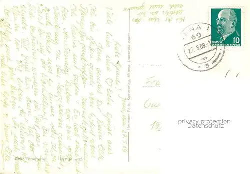 AK / Ansichtskarte Strassenbahn Jena Zentraler Platz 