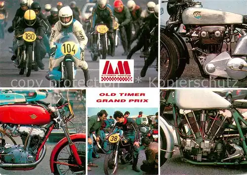 AK / Ansichtskarte Motorrad Autodram Most CSSR Old Timer Grand Prix 