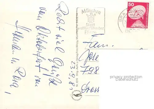 AK / Ansichtskarte Muenchen Oktoberfest Bierzelte Muenchen