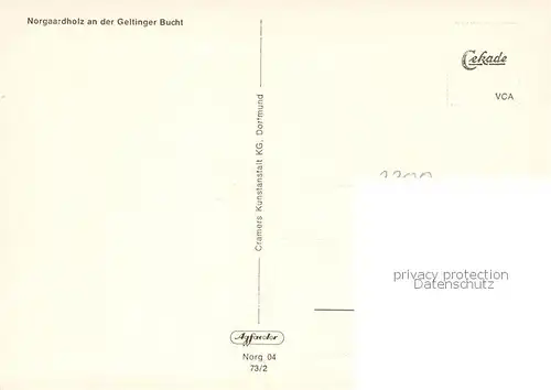 AK / Ansichtskarte Norgaardholz_Steinberg Strandpartie an der Geltinger Bucht 