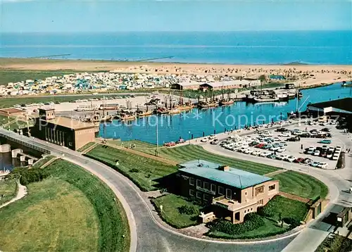 AK / Ansichtskarte Carolinensiel_Ostfriesland Fliegeraufnahme Carolinensiel