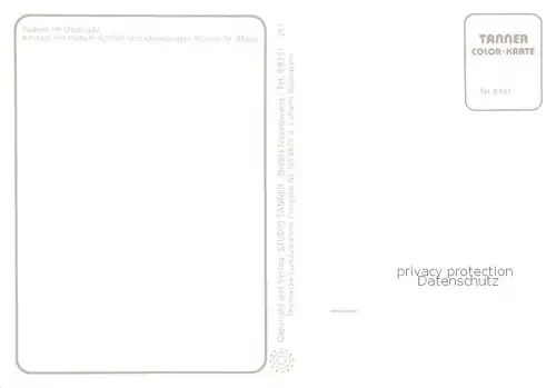 AK / Ansichtskarte Fuessen_Allgaeu Altstadt mit Hohem Schloss und ehem Kloster St Mang Fliegeraufnahme Fuessen Allgaeu