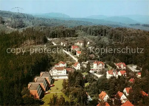 AK / Ansichtskarte Bad_Sachsa_Harz Pfaffenberg Fliegeraufnahme Bad_Sachsa_Harz