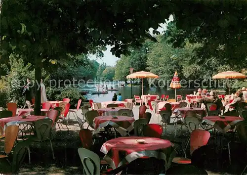 AK / Ansichtskarte Berlin Cafe am Neuen See im Tiergarten Berlin