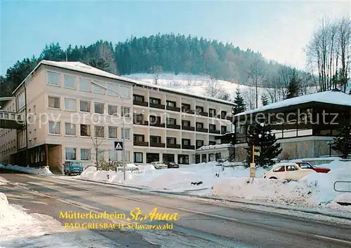 AK / Ansichtskarte Bad_Griesbach_Schwarzwald  Muetterkurheim St Anna Bad_Griesbach