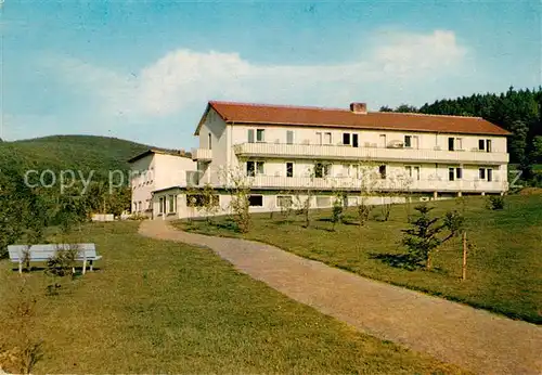AK / Ansichtskarte Neukirchen_Knuellgebirge Waldsanatorium Urbachtal Neukirchen Knuellgebirge
