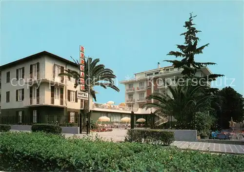 AK / Ansichtskarte San_Bartolomeo_al_Mare_Liguria_IT Hotel Bergamo 
