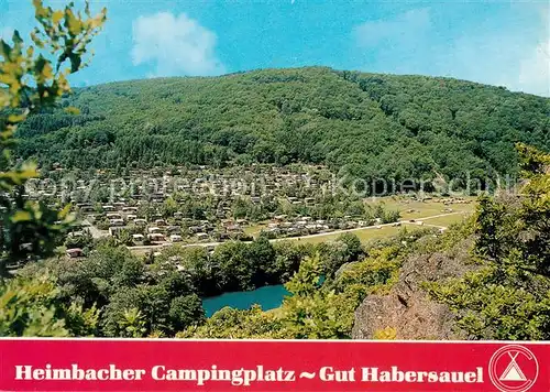 AK / Ansichtskarte Heimbach_Eifel Heimbacher Campingplatz Panorama Heimbach Eifel