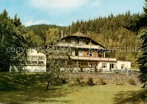 AK / Ansichtskarte Tabarz_Bad_Tabarz Hotel Schweizerhaus 