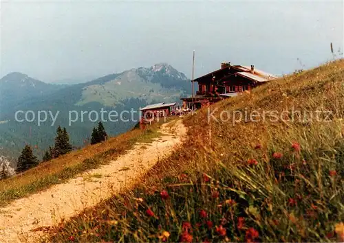 AK / Ansichtskarte Kreuth_Tegernsee Berggaststaette Hirschberghaus Kreuth Tegernsee