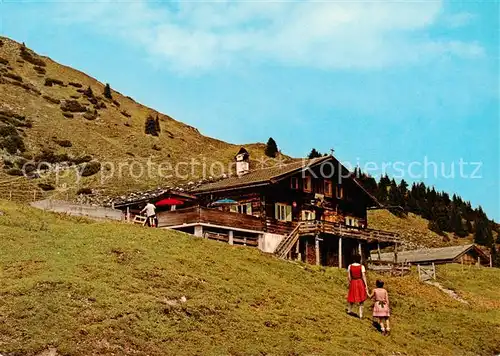 AK / Ansichtskarte Kirchberg_Tirol_AT Jausenstation Baerstaettalm 