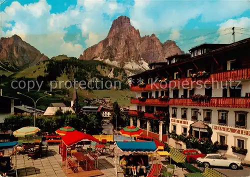 AK / Ansichtskarte Corvara_Pustertal_Suedtirol_IT Panorama parziale e il Sassongher 