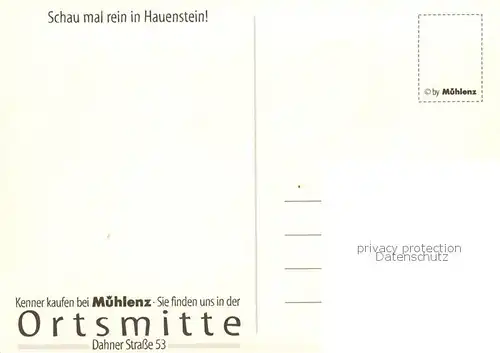AK / Ansichtskarte Hauenstein__Pfalz Freizeitidylle am Paddelweiher Muehlenz Schuhe Kaufhaus 