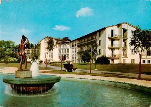 AK / Ansichtskarte Bad_Abbach Kurhaus mit Brunnen Bad_Abbach