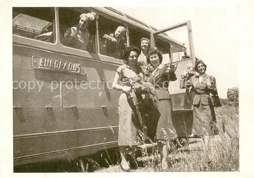 AK / Ansichtskarte Autobus_Omnibus Europa Bus Travelling By Ciat 