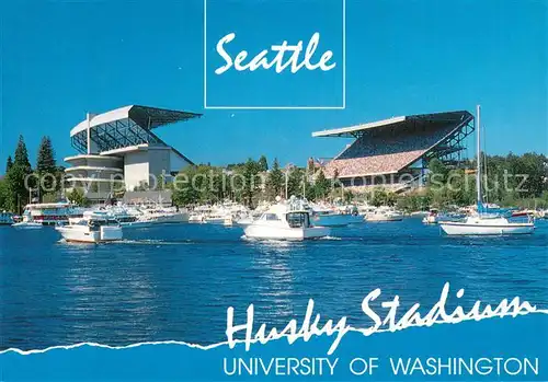 AK / Ansichtskarte Stadion_Stadium_Estadio Seattle Husky Stadion Washington 