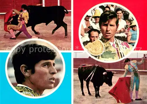 AK / Ansichtskarte Stierkampf_Corrida_de_Toros_Bullfight El Cordobes 