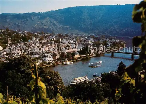 AK / Ansichtskarte Traben Trarbach_Mosel Panorama Moselpartie 