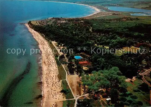 AK / Ansichtskarte Hohwacht_Ostseebad Fliegeraufnahme Hohwacht_Ostseebad