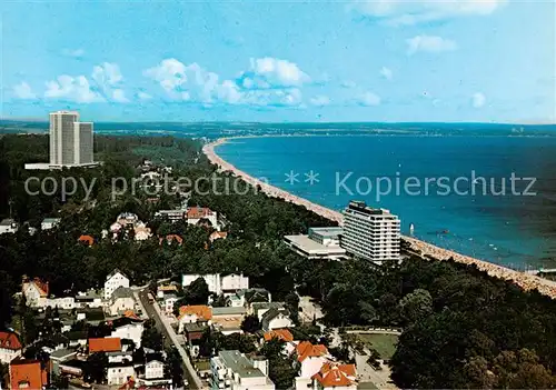 AK / Ansichtskarte Timmendorfer_Strand Fliegeraufnahme Timmendorfer_Strand