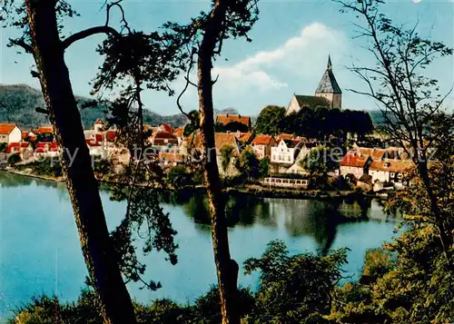 AK / Ansichtskarte Moelln__Lauenburg Blick ueber den Schulsee 