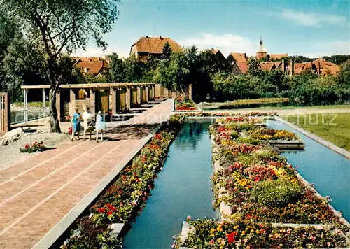 AK / Ansichtskarte Moelln__Lauenburg Kurgarten 