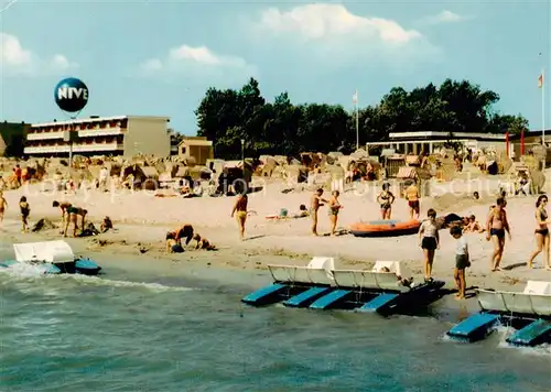 AK / Ansichtskarte Grossenbrode_Ostseebad Strandpartie Grossenbrode_Ostseebad