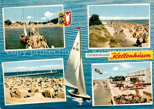 AK / Ansichtskarte Kellenhusen_Ostseebad Strandpartien Promenade Kellenhusen_Ostseebad