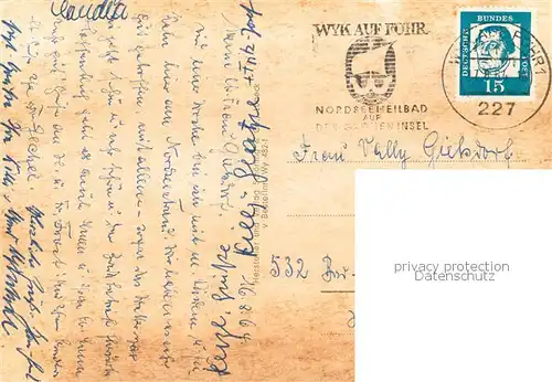 AK / Ansichtskarte Wyk__Foehr Seebruecke Promenade Strandpartien Windmuehle Trachtenfrauen 