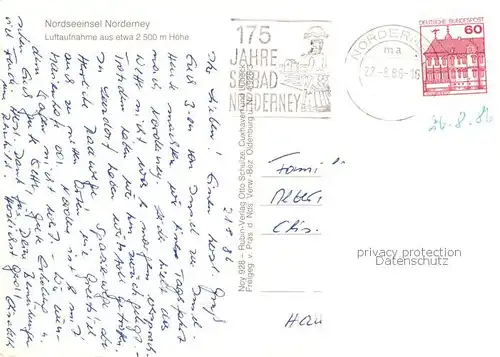 AK / Ansichtskarte Norderney_Nordseebad Fliegeraufnahme Norderney_Nordseebad