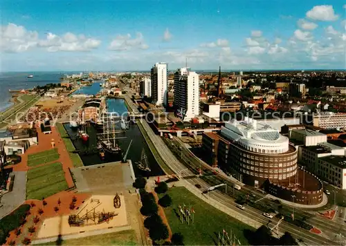 AK / Ansichtskarte Bremerhaven Dt Schiffahrtsmuseum Columbus Center und Polarforschungsinstitut Bremerhaven