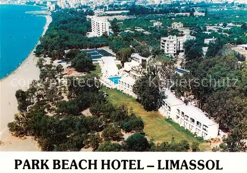 AK / Ansichtskarte Limassol_Cyprus Park Beach Hotel Fliegeraufnahme 