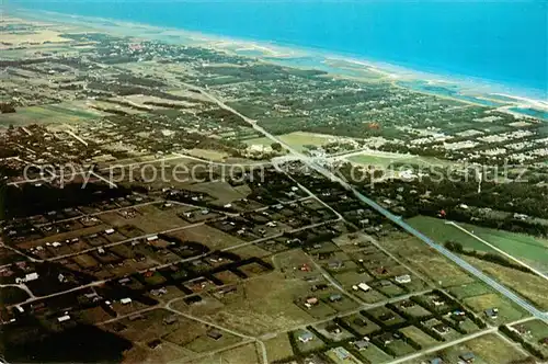 AK / Ansichtskarte Hals_DK Lagune Marked Fliegeraufnahme 