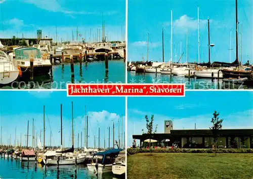 AK / Ansichtskarte Stavoren_NL Jachthaven Marina Details 