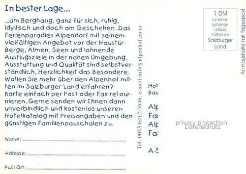 AK / Ansichtskarte Sankt_Johann_Pongau Hotelanlage Bauernhof Stadl Alpenhof Sankt_Johann_Pongau