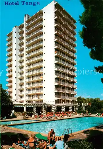 AK / Ansichtskarte Can_Picafort_Mallorca_ES Hotel Tonga Pool 