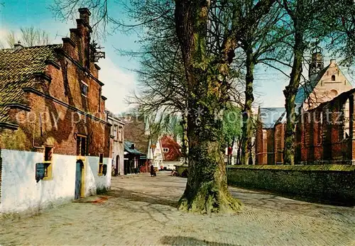 AK / Ansichtskarte  Bergen__Nordholland_NL Oude Prinsweg Museum en Ruine 