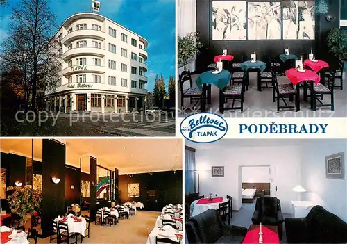 AK / Ansichtskarte 73837038 Podebrady_Bad_Podiebrad_CZ Hotel Bellevue Tlapak 