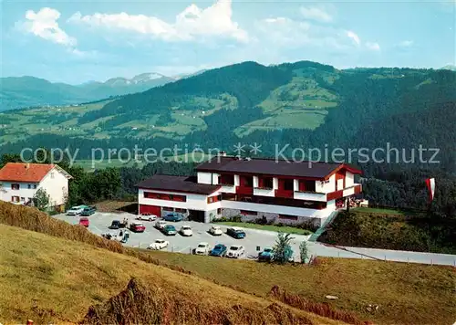 AK / Ansichtskarte  Bregenz_Vorarlberg_Bodensee Berghof Fluh Panorama 