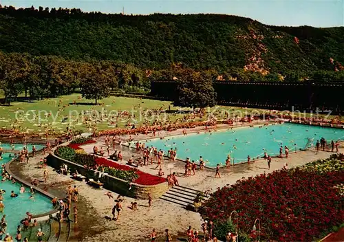 AK / Ansichtskarte  Bad_Kreuznach Salinen-Schwimmbad Bad_Kreuznach