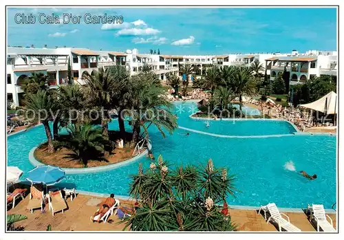 AK / Ansichtskarte  Cala_d_Or Hotel Club Cala d Or Gardens Swimming Pool Cala_d_Or