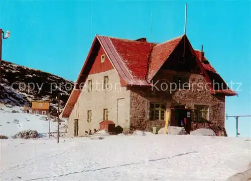 AK / Ansichtskarte  Rila_Rilo_BG Berghuette Mussala im Winter 