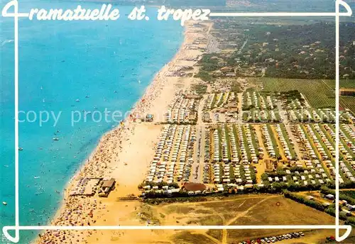 AK / Ansichtskarte Ramatuelle_83_Var Plages de Pampelone Cote d Azur vue aerienne 