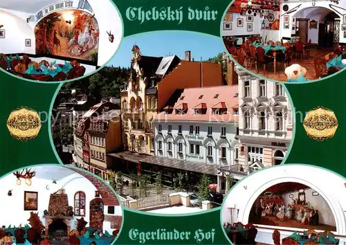 AK / Ansichtskarte Karlovy_Vary_Karlsbad Hotel Restaurant Egerlaender Hof 