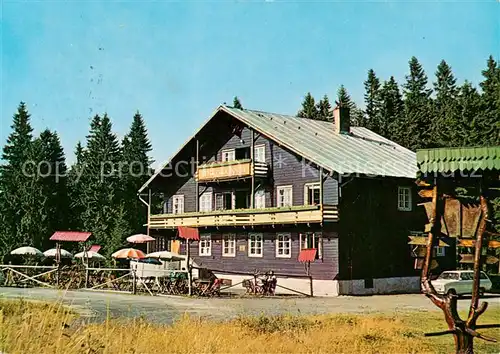 AK / Ansichtskarte Krusne_Hory_CZ Svycarska bouda Bergbaude 